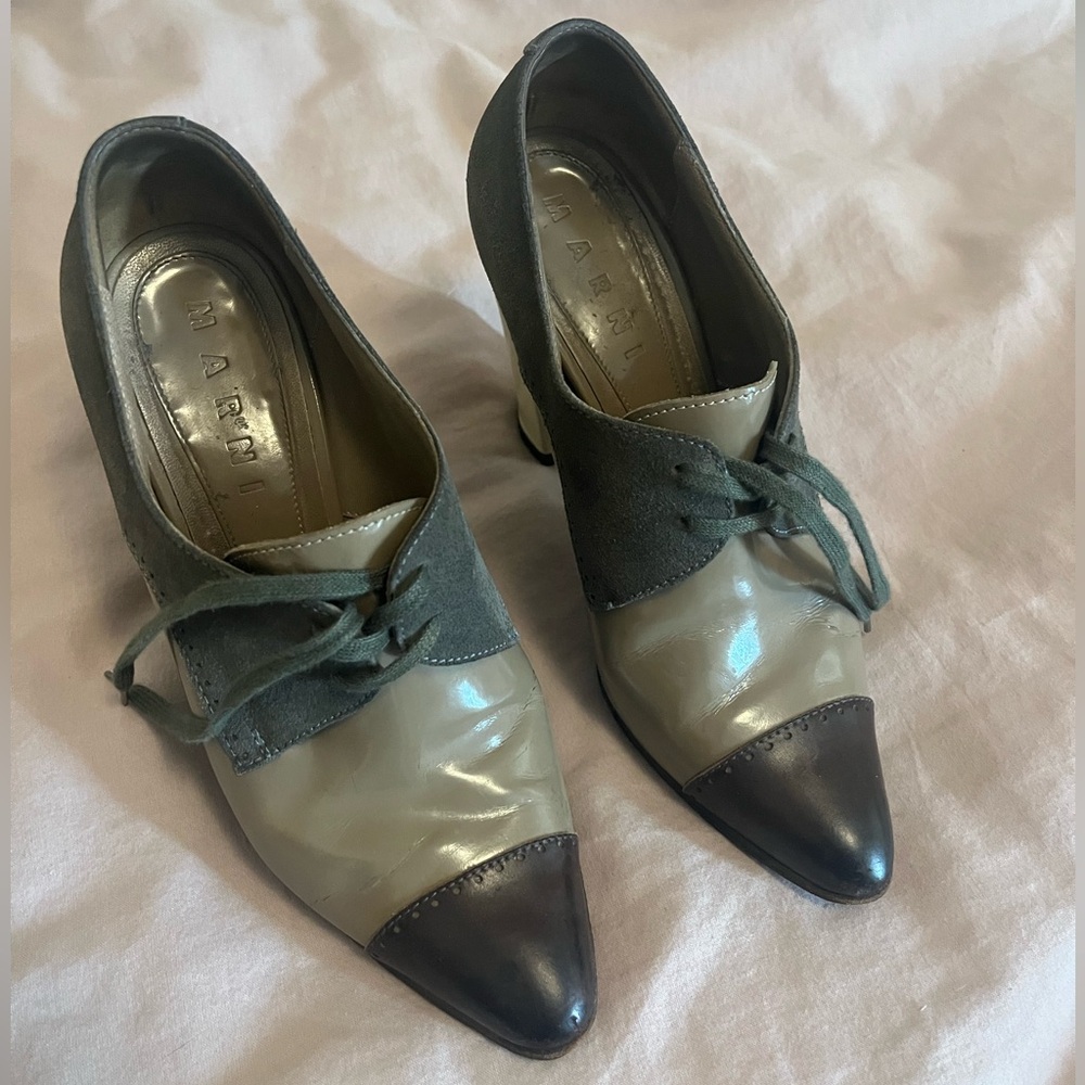 Marni Women's Leather Block Heels